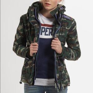 Superdry windcheater camouflage jacket